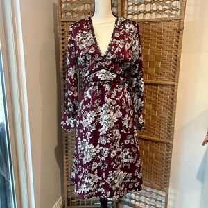 red bodycon midi dress Marcella | Natalia Dress | Wedding Guest | Cocktail Party | Midi Dress | Strapless Fitted Dress | Off White | Size XXXL | Ponte